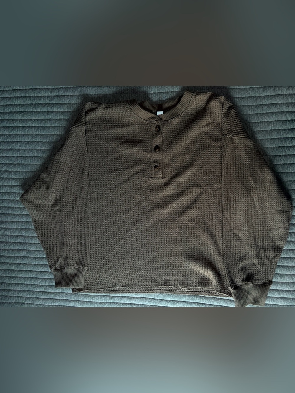 Women Old Navy Brown Button Sweater